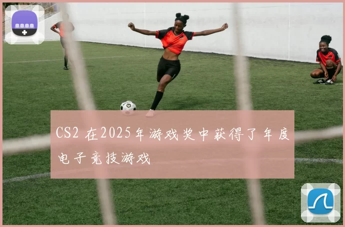 CS2 在2025年游戏奖中获得了年度电子竞技游戏